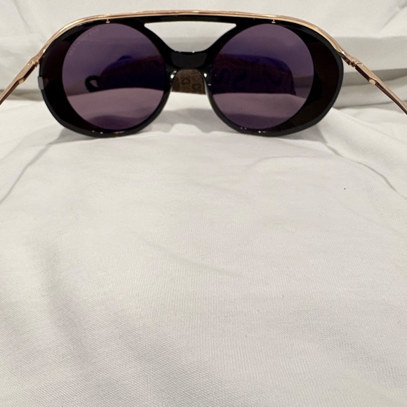 NEW! DITA NACHT ONE DTS 108; BALCK WITH GOLD FRAME GREY GRADIENT LENS - Picture 5 of 7